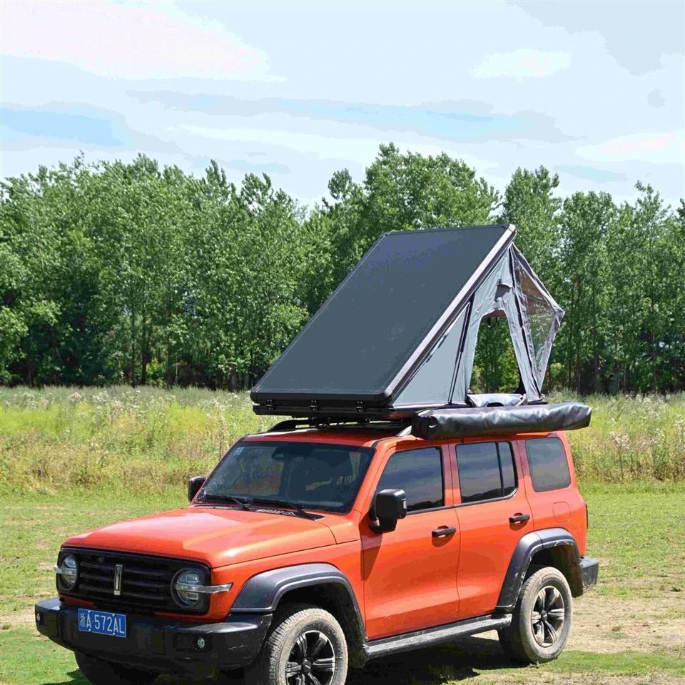 Aluminum Alloy Automatic Triangle Roof Tent